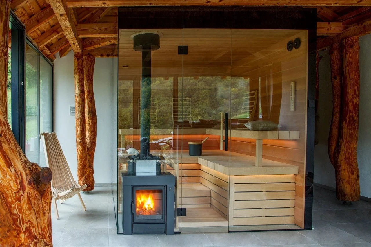 sauna wood stove