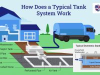 What is the role of drain fields in septic tank installations?